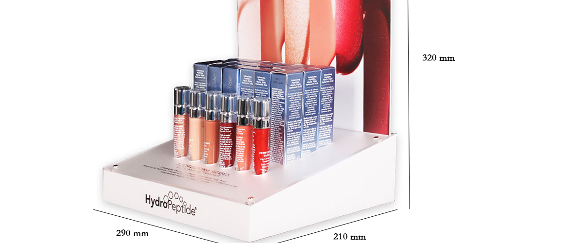 臺面亞克力化妝品展示架 時尚設(shè)計口紅展示架 工廠直銷 