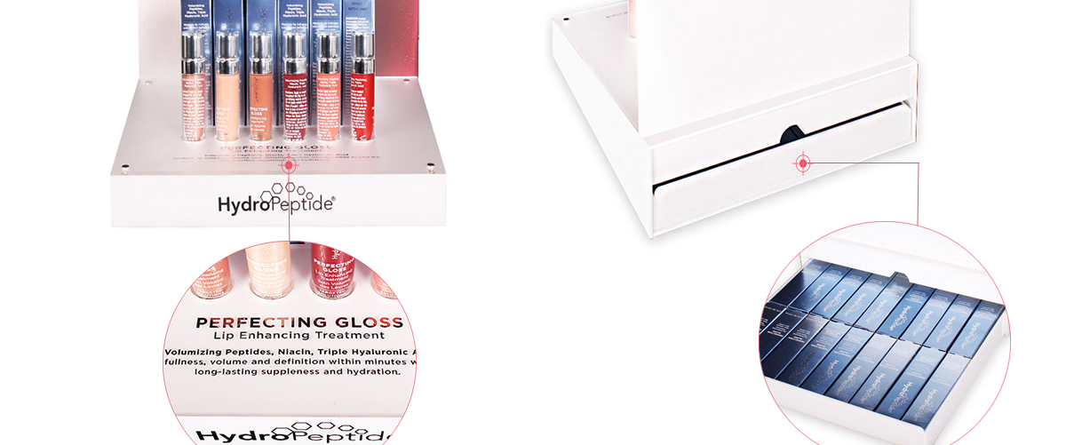 臺面亞克力化妝品展示架 時尚設(shè)計口紅展示架 工廠直銷 