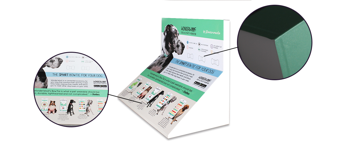 定制柜臺(tái)PVC寵物追蹤器展示架 展架定制工廠直銷