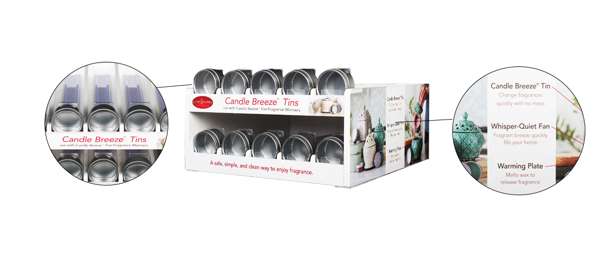 定制工廠直供香薰蠟臺面展示架 來圖定制展架