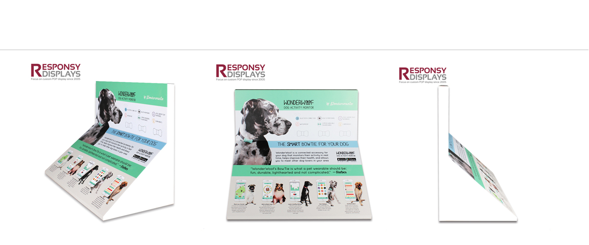 定制柜臺(tái)PVC寵物追蹤器展示架 展架定制工廠直銷