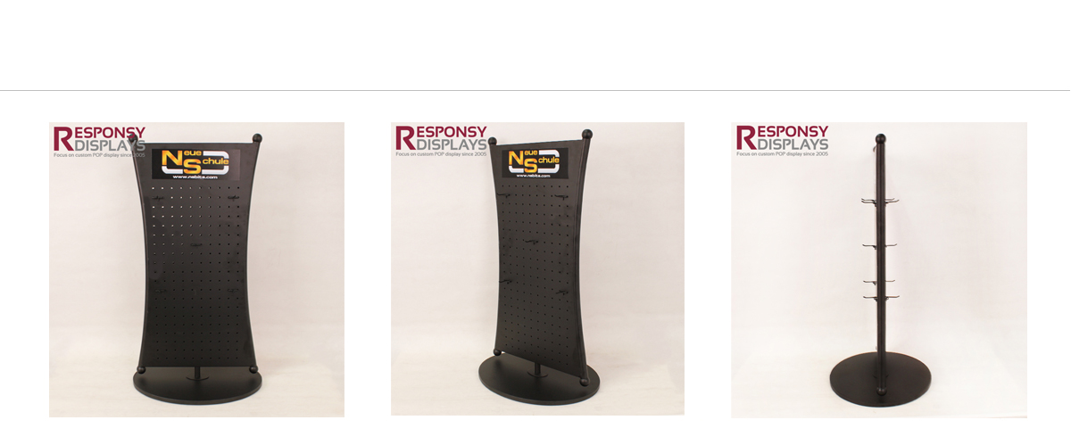 定制現(xiàn)代風格的兩面馬嚼子臺面旋轉展示架